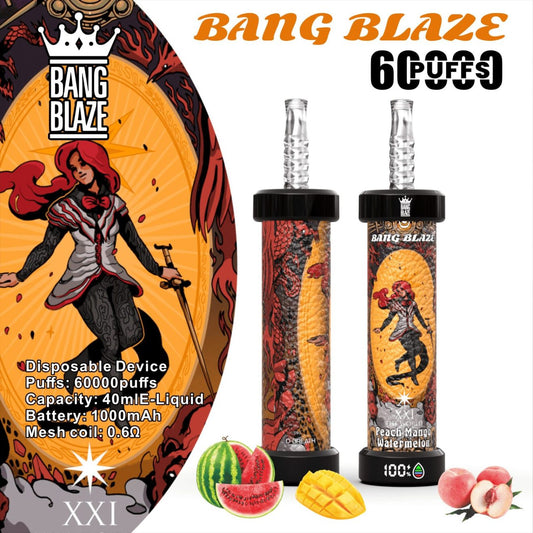 Bang Blaze Peach Mango Watermelon