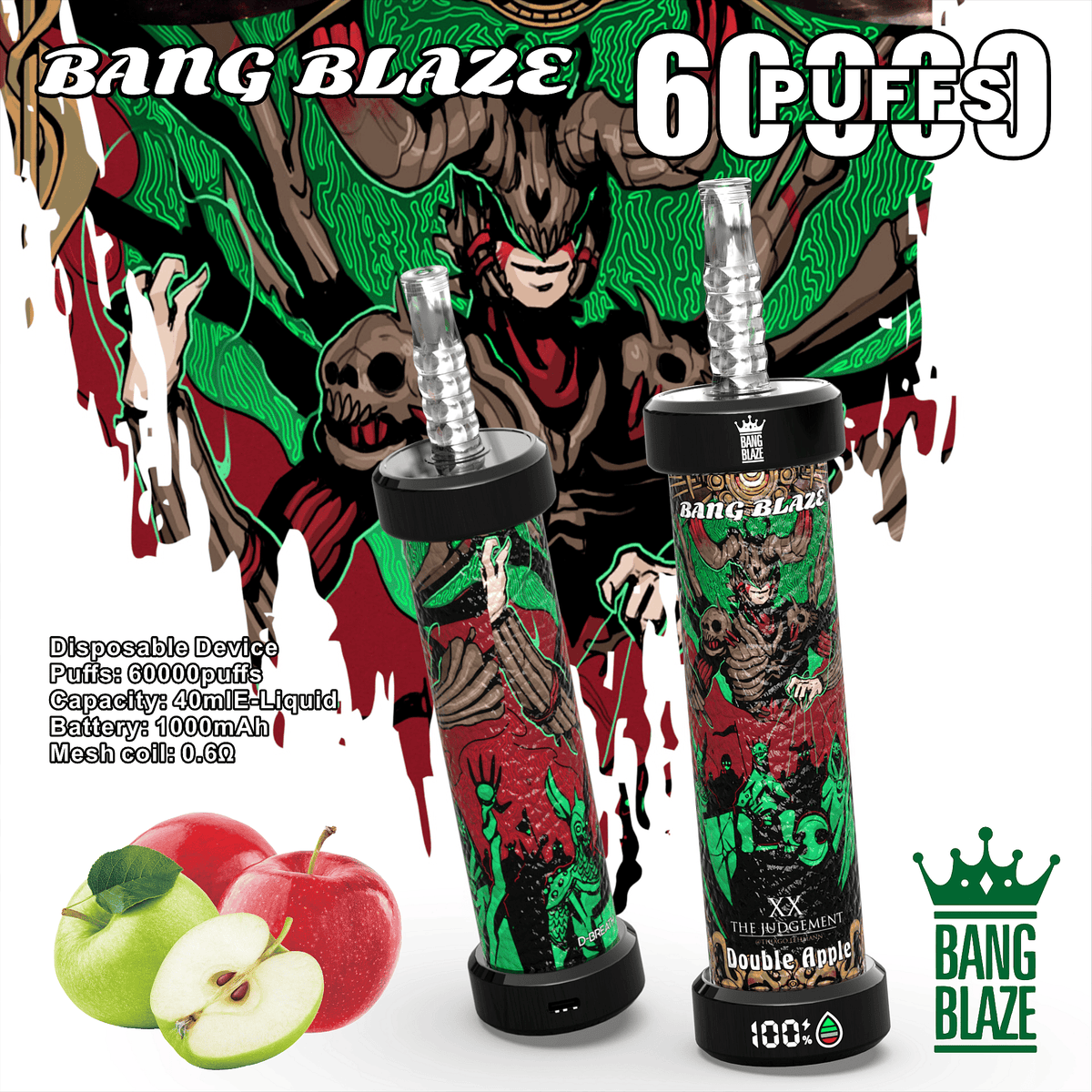 Bang Blaze Double Apple